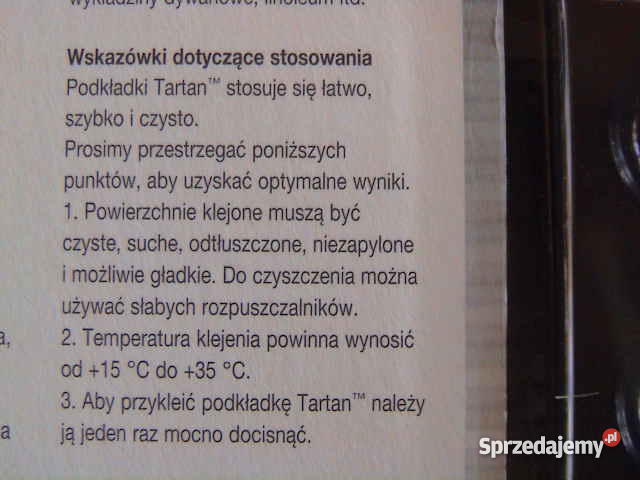 Podkładki 3M TARTAN ułatwiające przesuwanie Akcesoria meblowe Jaworzno