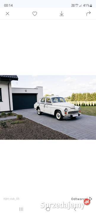 fso Warszawa 204 taxi Samochody osobowe Rypin
