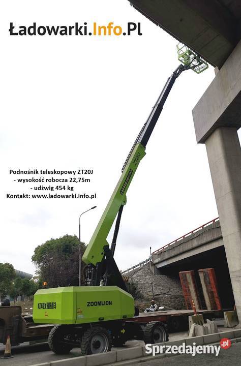 PODNOŚNIK TELESKOPOWY ZOOMLION ZT20Jdiesel 2275m Kraków