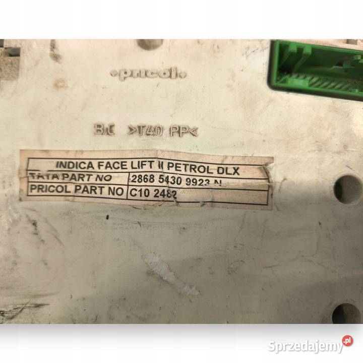 LICZNIK ZEGARY 286854309923N Tata Indica 14 8V osobowe lubelskie Chełm