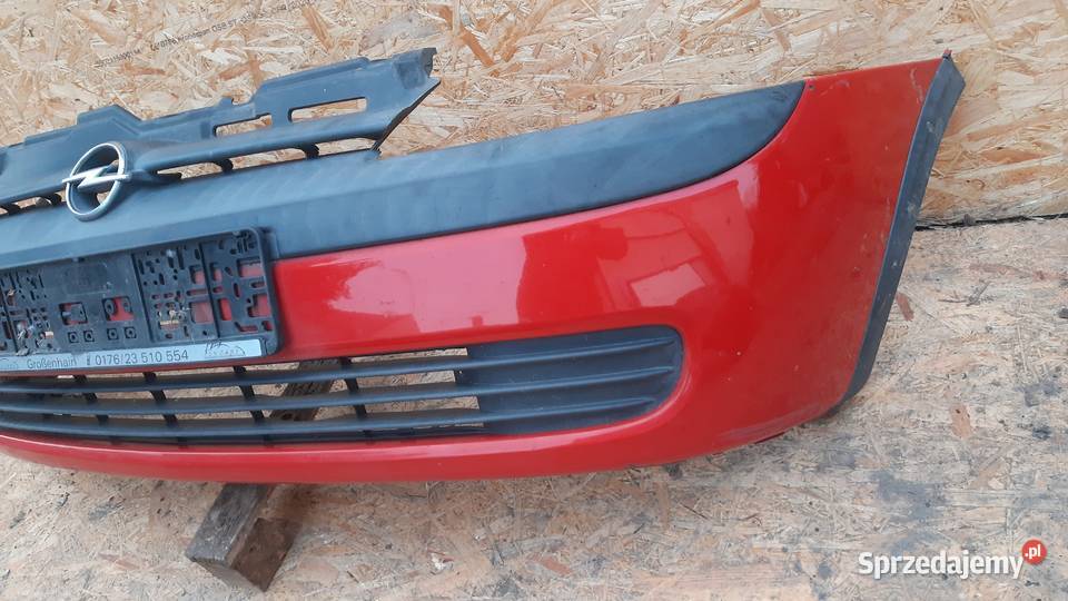 zderzak do montażu Opel Corsa C Combo czerwony dolnośląskie Dębno sprzedam