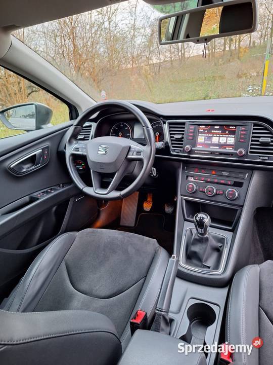 Seat Leon ST pakiet FR 16 TDI full led centralny zamek Trzebnica