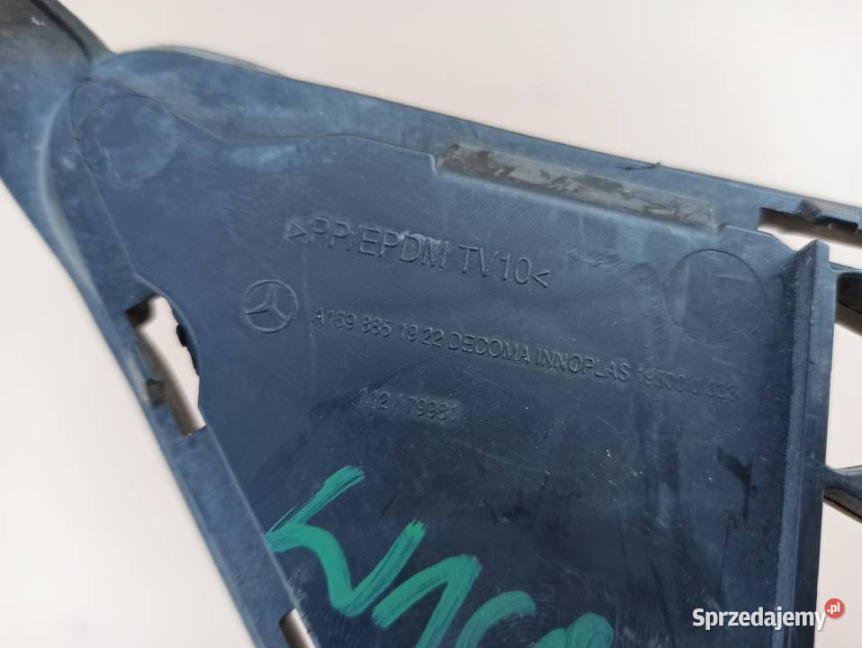 BKLASA W245 W169 KRATKA ZDERZAKA ŚRODKOWA osobowe Trzciel