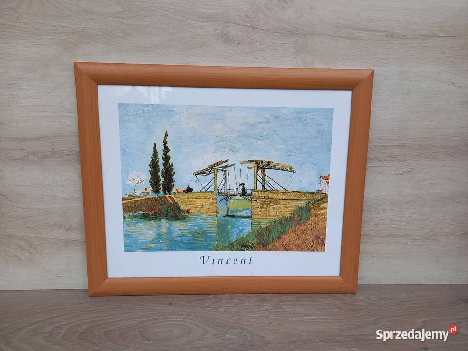 Obraz Vincent van Gogh reprodukcja drewniana Warszawa