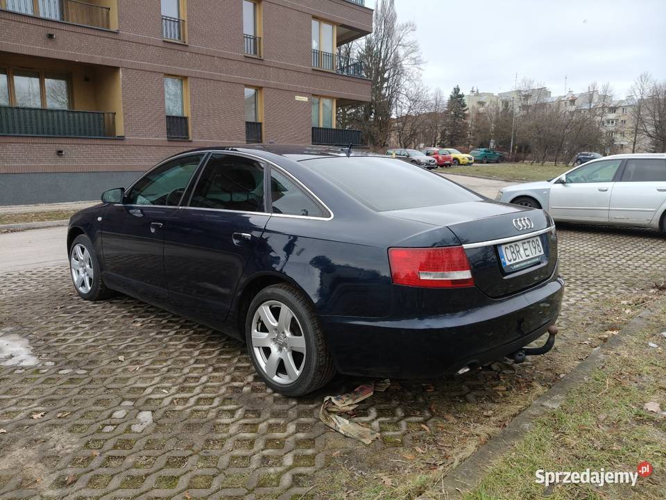 Audi A6 C6 30 TDI Quattro manual podgrzewane fotele Elbląg