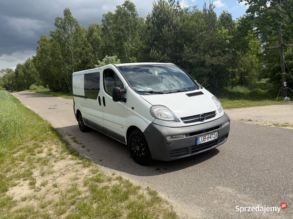 Opel Vivaro 19 CDTI EURO 4 6 osobowy garażowany lubelskie Stoczek Łukowski