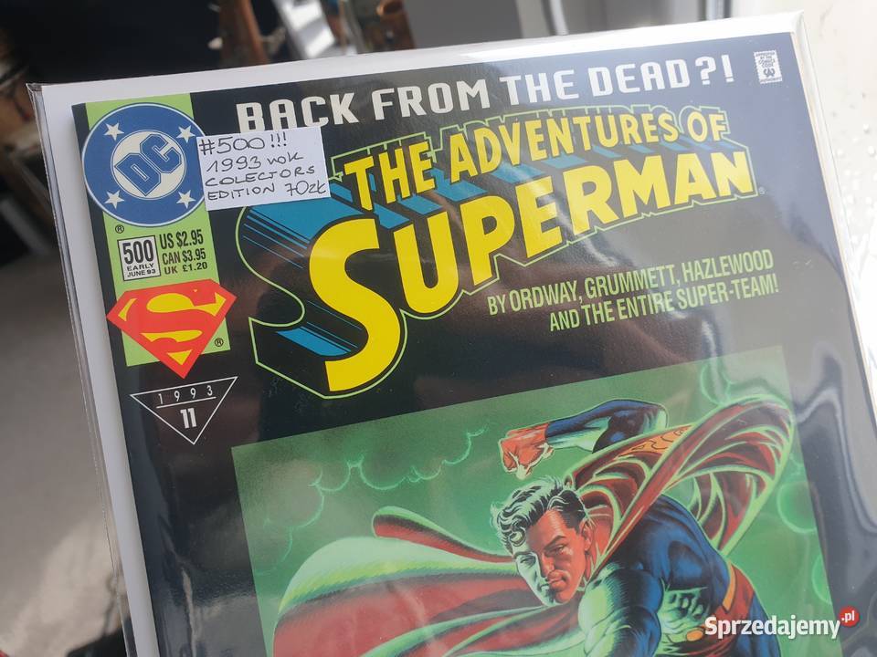 Adventures Of Superman 500 komiks edycja Gdynia