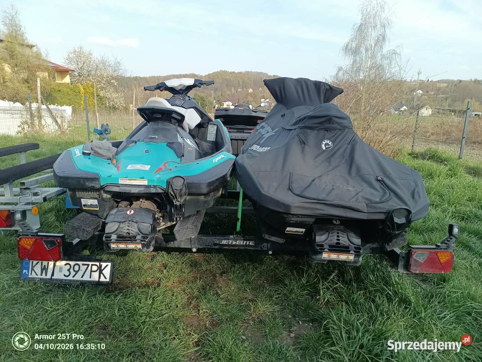 Przyczepa pod 2 skutery wodne Wieliczka