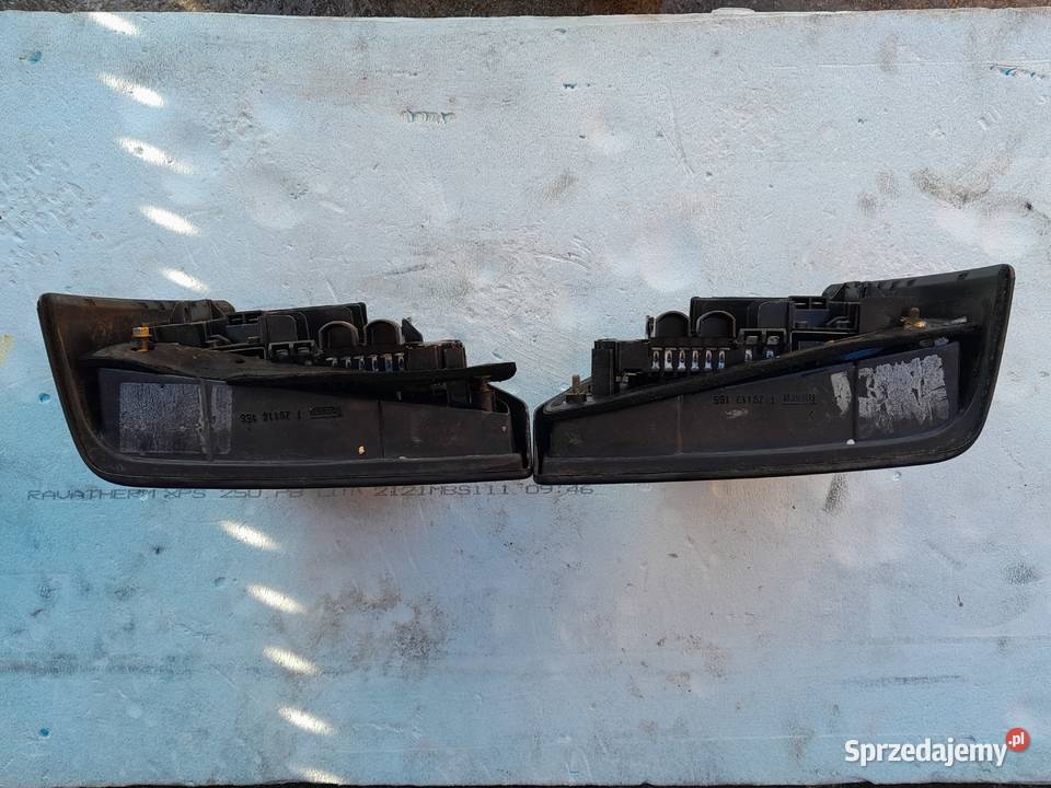 VW GOLF II GTI GT LAMPA PRAWA LEWA KOMPLET BLACK Lampy tylne Nisko