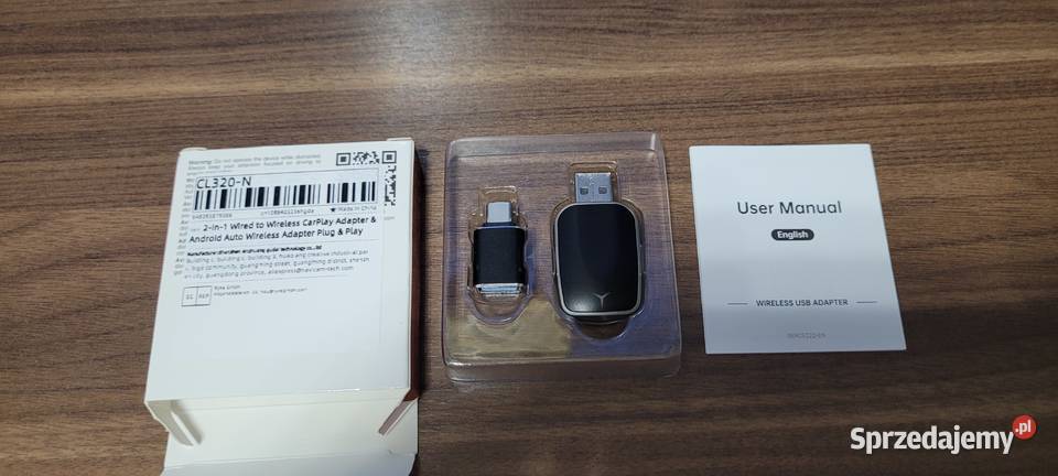 Carplay AI Box Android Auto Plug And Play NOWOŚĆ Pozostałe Sosnowiec