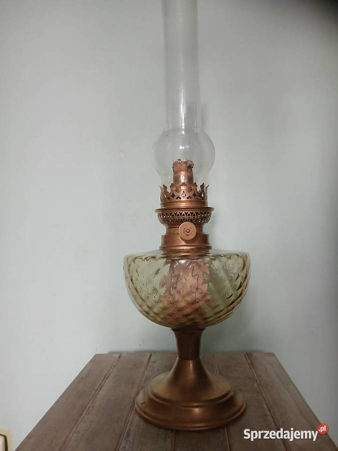 Stara lampa naftowa Kraków