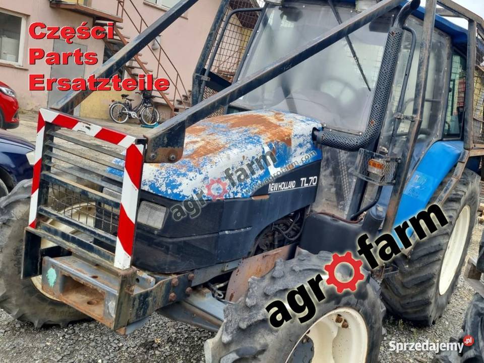 Holland TL70 części silnik skrzynia biegów dolnośląskie Byków sprzedam