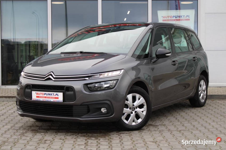 Citroen C4 SpaceTourer 2021r 7os CarPlay Hak automatyczna Gdańsk sprzedam