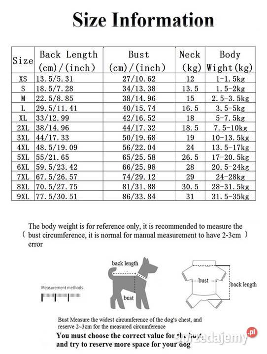 Nowa bluza z kapturem ubranko ubranie psa Boss M Warszawa