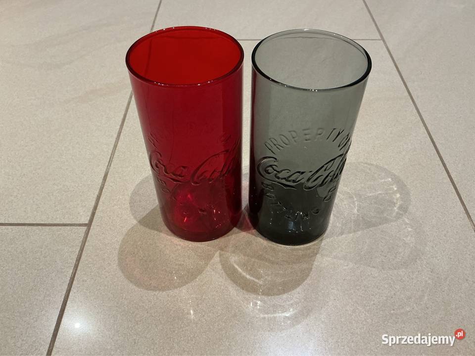 Szklanki Kolekcjonerskie Coca Cola Property Pozostałe Nowa Sól
