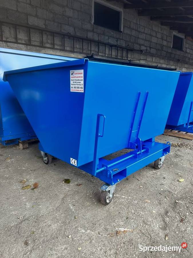 Koleba samowyładowcza pojemnik na złom mulda Niedrzew Pierwszy