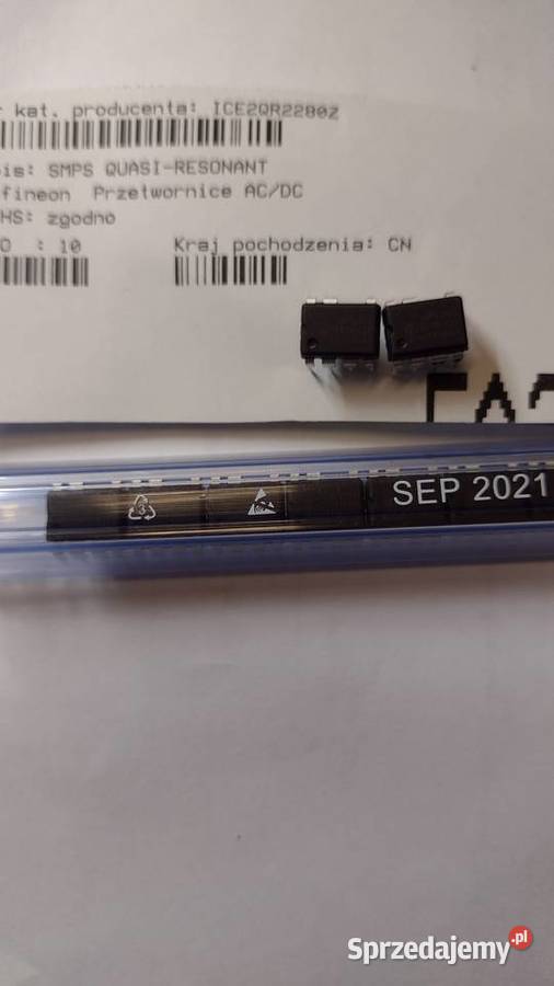 ICE2QR2280Z PWM controller ACDC switcher DIP7 Opole