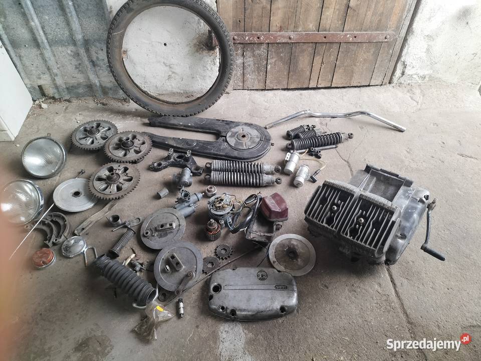 Części jawa cz 350 silnik 6v wielkopolskie Kalisz sprzedam