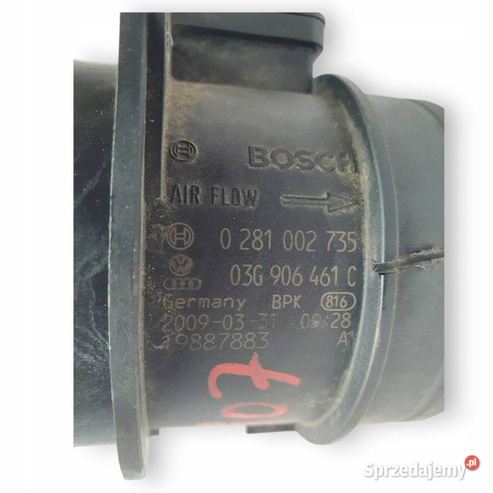 PRZEPŁYWOMIERZ Audi A4 B8 A5 A6 VW Passat B6 20 osobowe Chełm