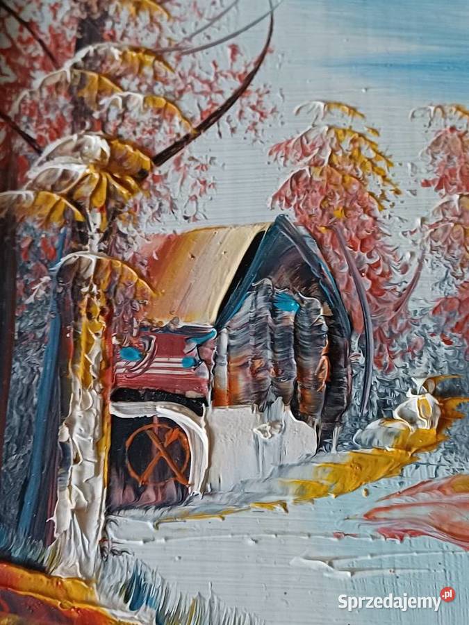 vintage obrazki malowane ręcznie sprzedam