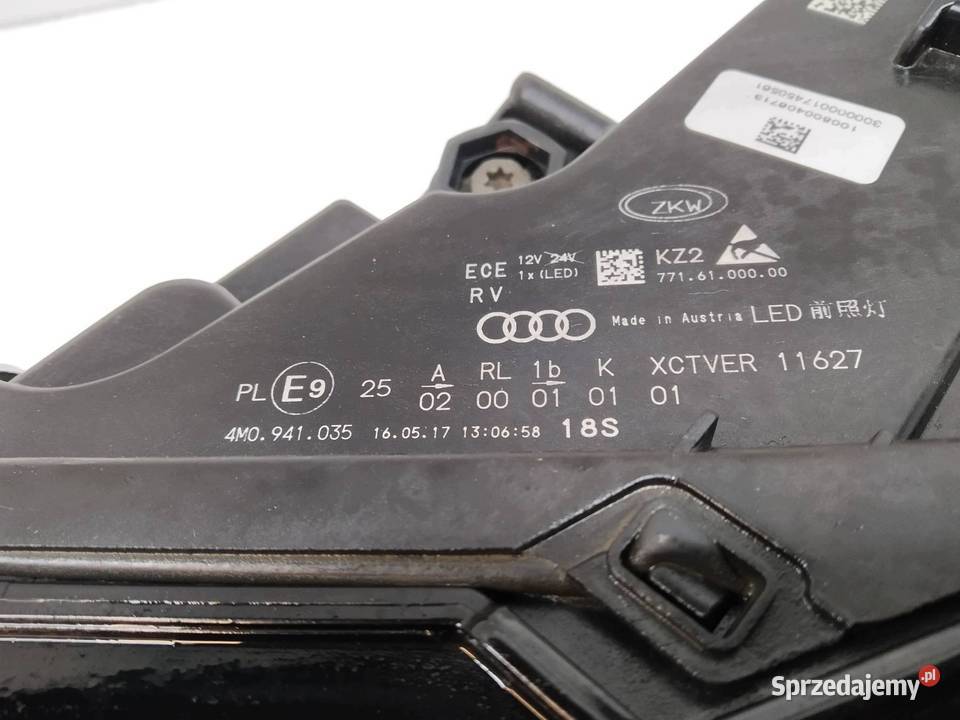 LAMPA PRZÓD LEWA FULL LED MATRIX EUROPA