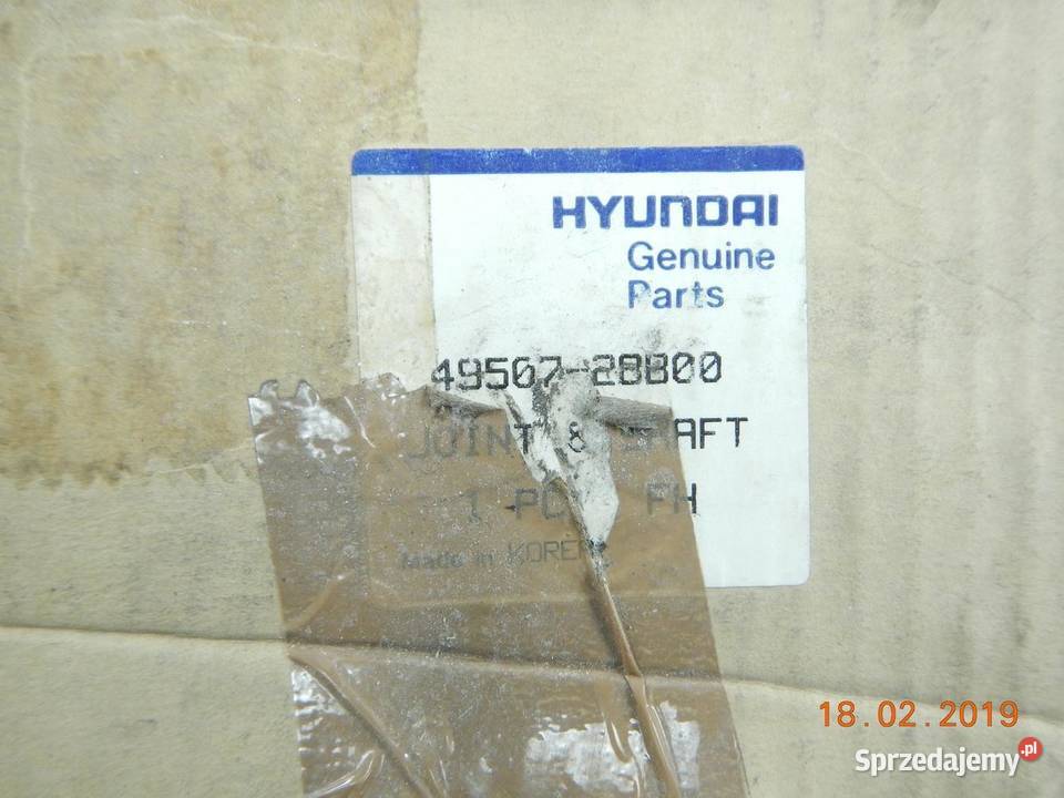 PÓŁOŚ PRZEGUB HYUNDAI ELANTRA SONATA ORYGINAŁ osobowe