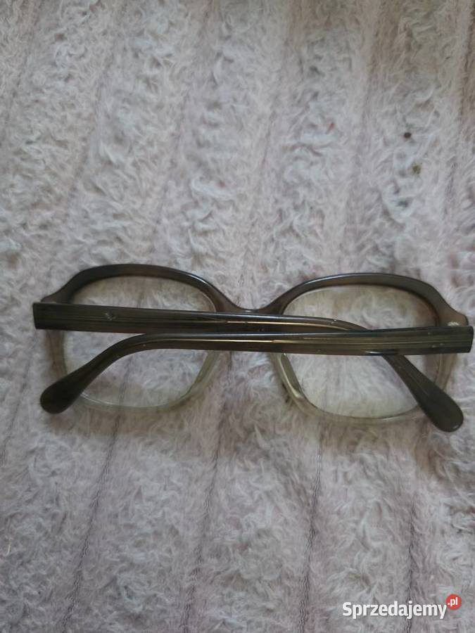 Vintage oprawki okularowe PRL Retro Cieniowane Prudnik