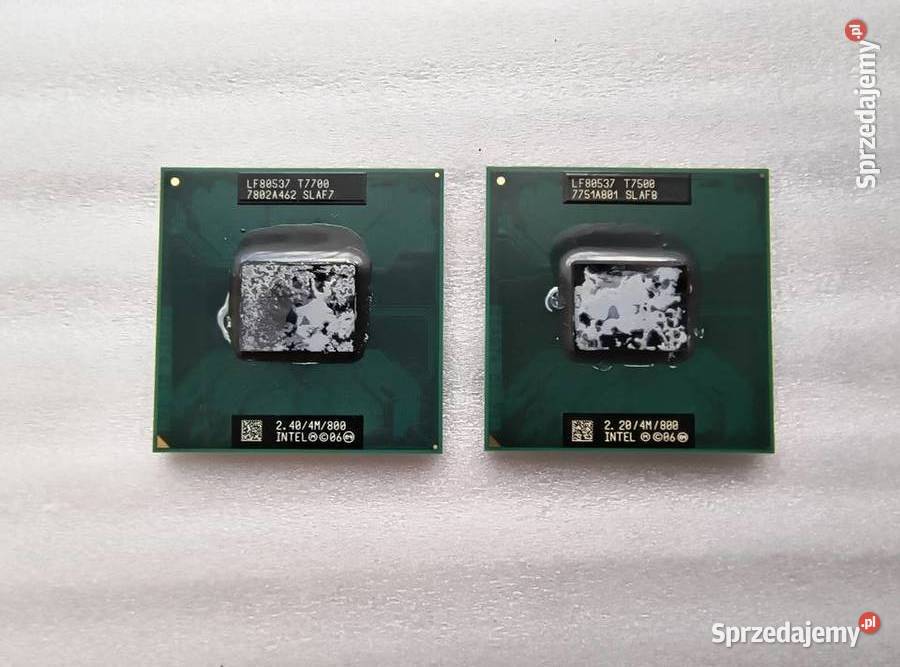 PROCESOR Intel Core 2 Duo T7700 SLAF7 śląskie Katowice
