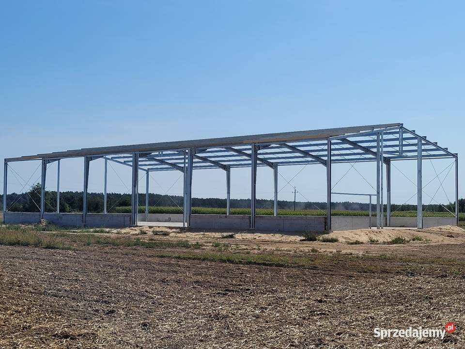 Konstrukcja stalowa 18x36x6 hala wiata garaż mazowieckie