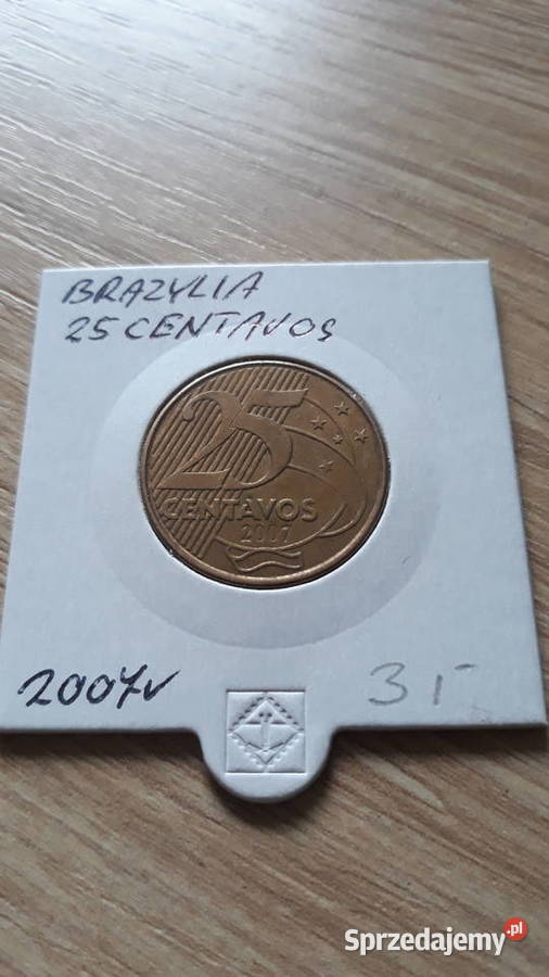 25 Centavos Brazylia 2007 r Konin