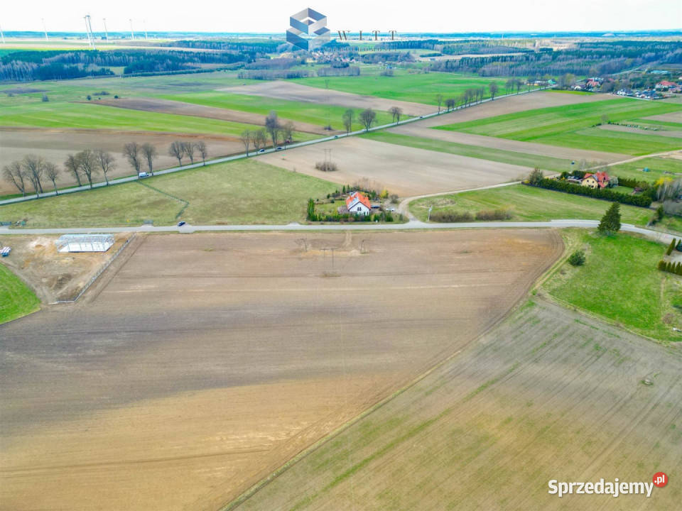 Grunt Filice 1800m2 szambo