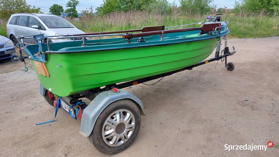 Łódź łódka wędkarska z przyczepą Zestaw NOWA dolnośląskie