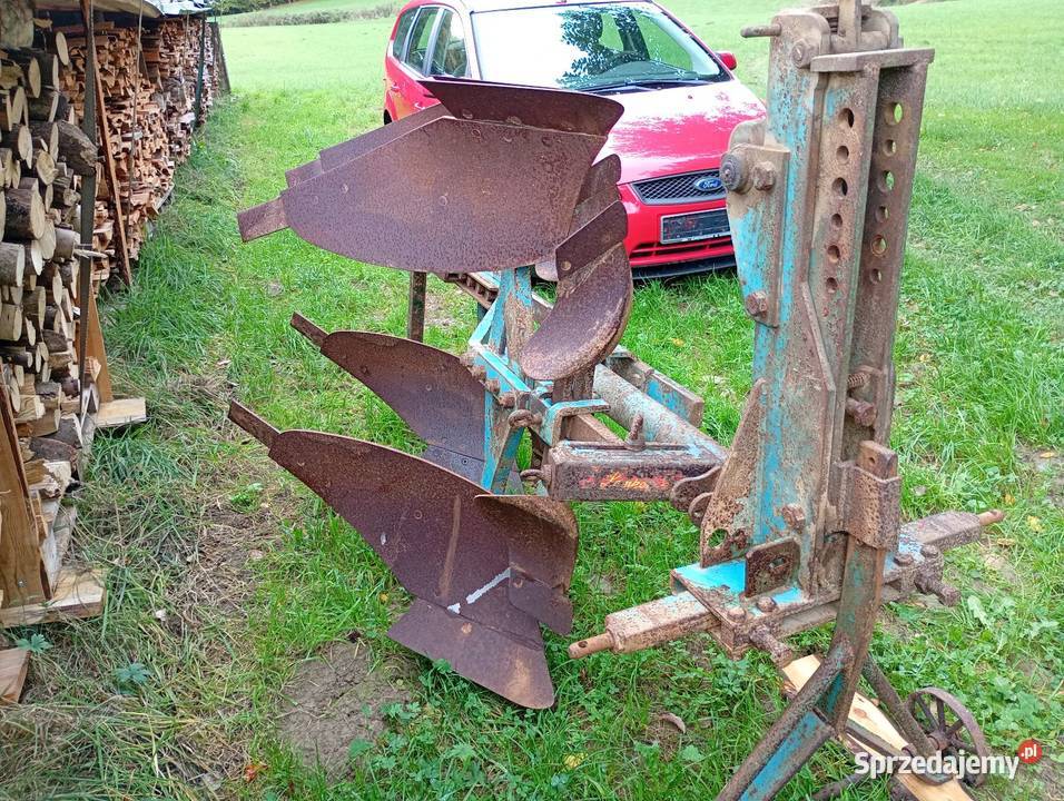 Pług obrotowy mechaniczny Lemken dwuskibowy 27 mazowieckie Brwinów sprzedam