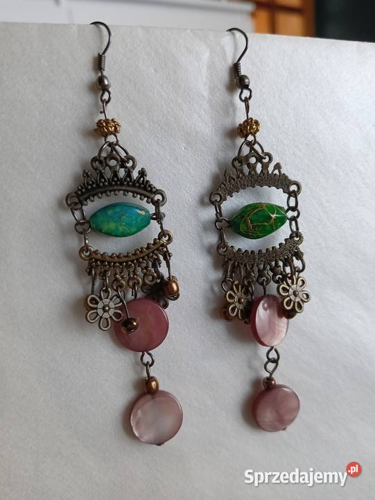 Kolczyki vintage Łańcut