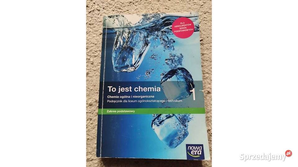 To jest chemia 1 Zakres podstawowy Nowa Era Warszawa