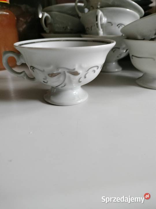 Serwis kawowy Wałbrzych srebrzony