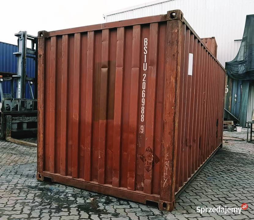 Kontener morski 20DV 6 metrowy transport
