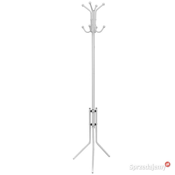 Metalowy stojak na płaszcze białySKU241171 mazowieckie Warszawa