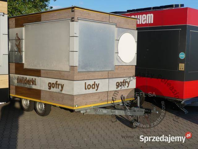 Przyczepa gastronomiczna LODY GOFRY Niewiadów 3 Niewiadów