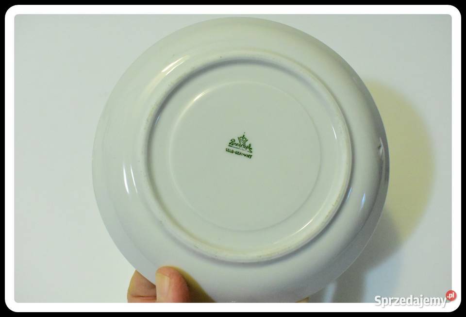 przedwojenne talerzyki Tielsch Wałbrzych Płock