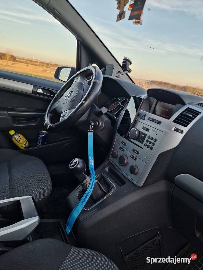 Opel Zafira 18 Benzyna 2009 7osobowy Świeże nieuszkodzony Jaroszewo