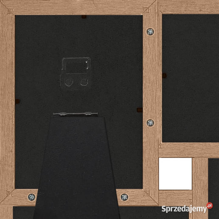 Ramka na 4 zdjęcia 13x18 jasnobrązowa MDF Warszawa sprzedam