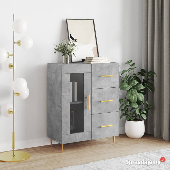 Szafka szarość betonu 695x34x90 materiał Pozostałe Warszawa
