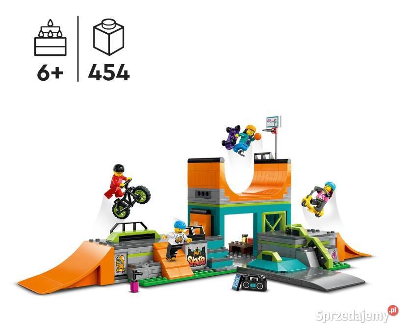 LEGO City 60364 ULICZNY SKATEPARK Klocki Warszawa
