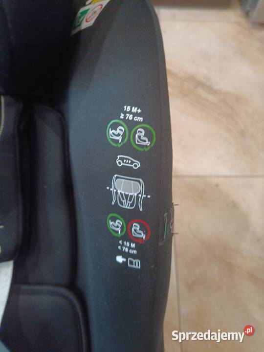 Fotelik obrotowy CYBEX SIRONA MOON BLACK 360 świętokrzyskie Piekoszów