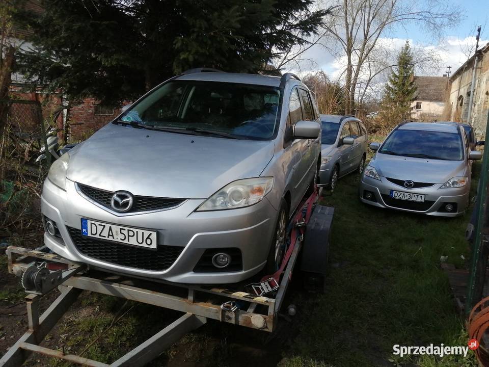 Mazda 5 20 2008 dizel klima 7 osobowe reflektory ksenonowe Złoty Stok