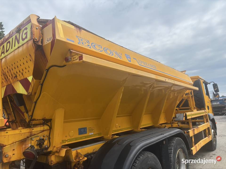 MAN TGM 26290 6x4 Piaskarka solarka econ pług 61000km Ropczyce