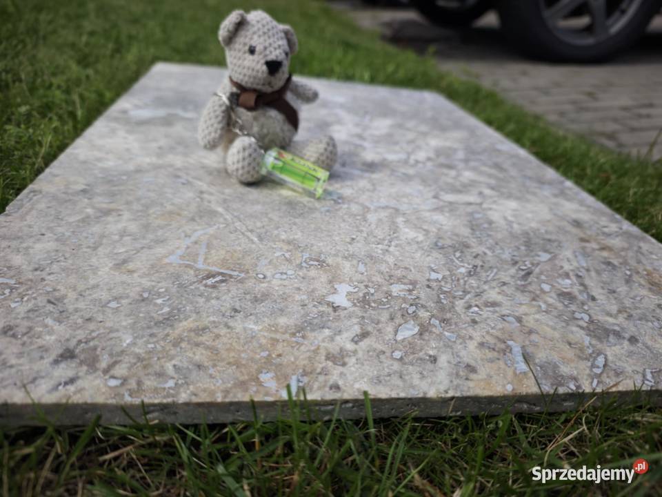 Płytki Trawertyn Silver Ash szlifowane i Gdynia