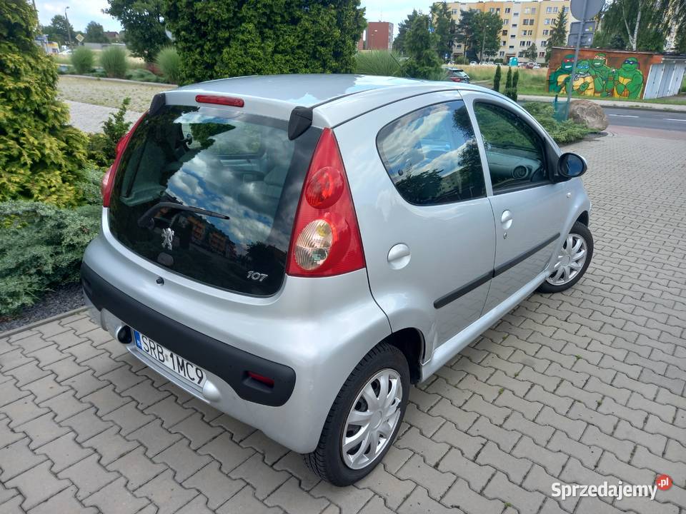 PEUGEOT 107 10 2006r 5 drzwiowy Niski Przebieg manualna Gliwice sprzedam