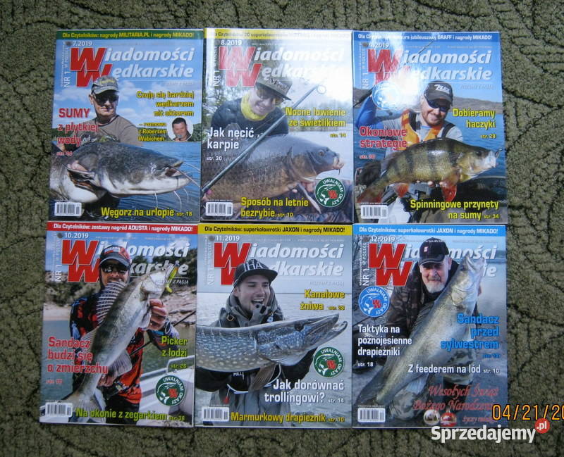Wiadomości wędkarskie roczniki 20181920 Kraków
